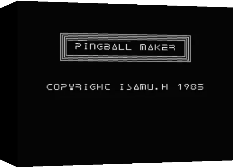 Pingball Maker — box-3D (JP)
