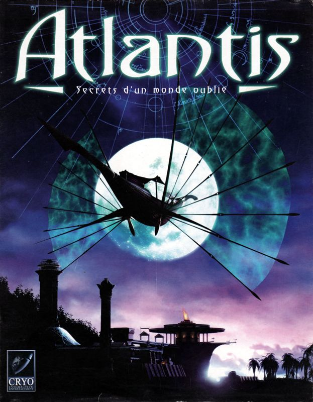 Atlantis - The Lost Tales — box-2D (FR)