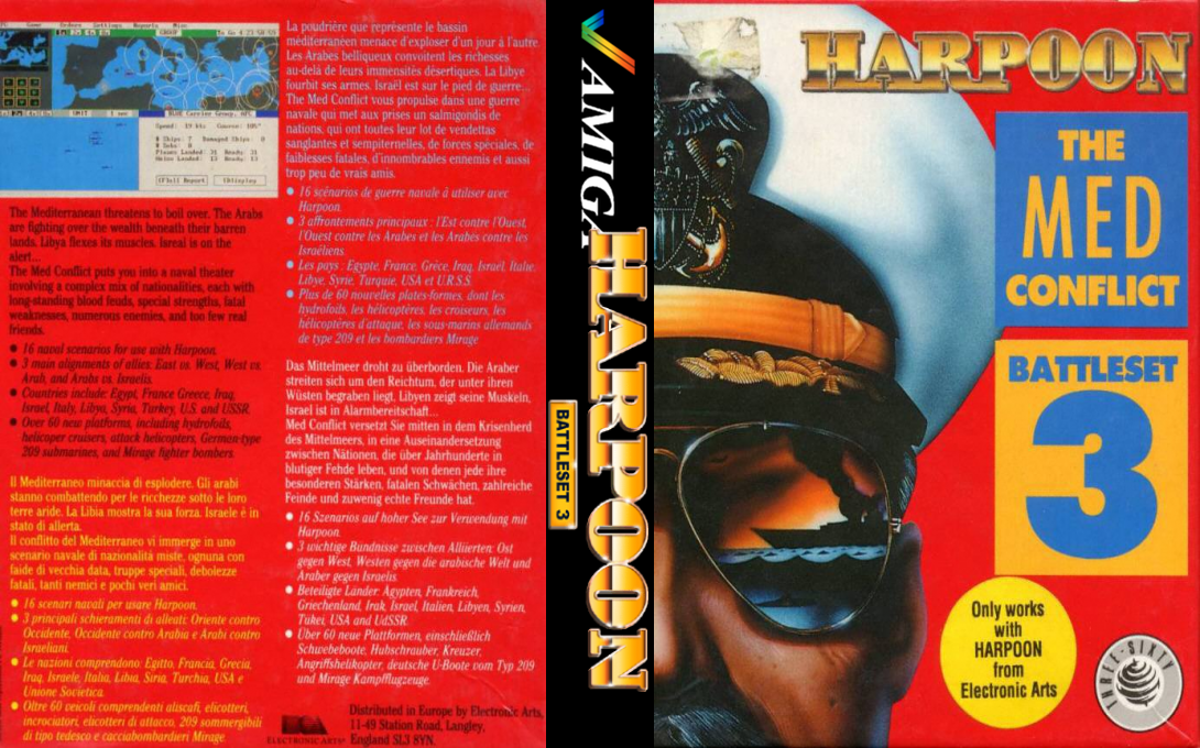 Harpoon - Battleset 3 - The MED Conflict — box-texture (WOR)