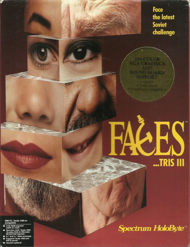 Faces ...tris 3 box art