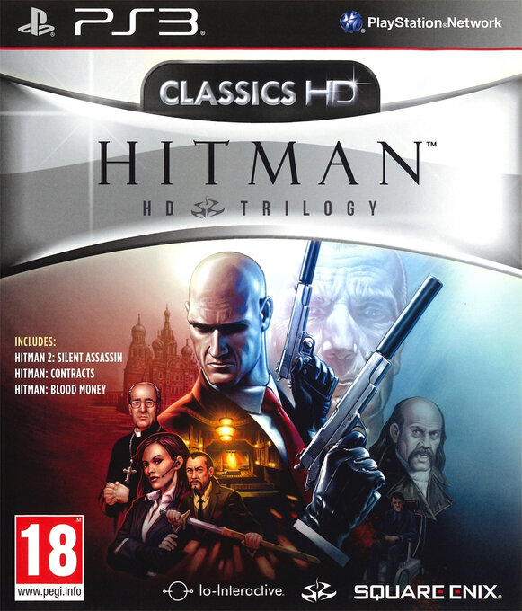 Hitman HD Trilogy — box-2D (EU)