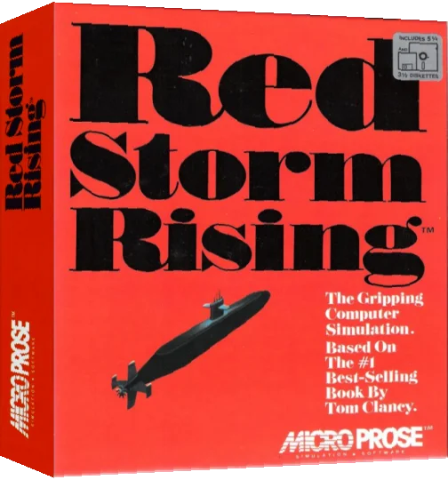 Red Storm Rising — box-3D (US)