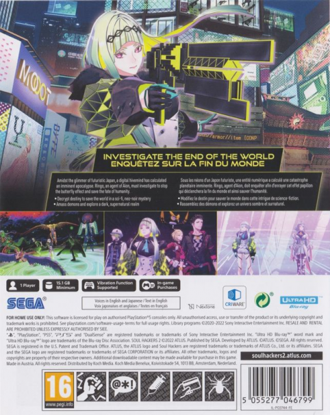 Soul Hackers 2 — box-2D-back (FR)