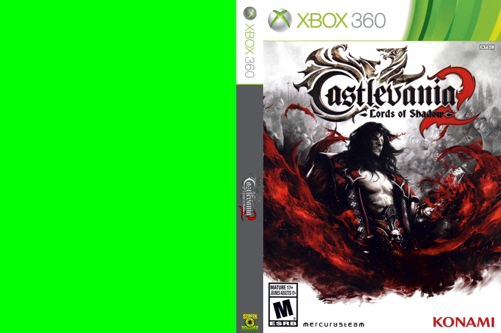 Akumajou Dracula - Lords of Shadow 2 — box-texture (US)