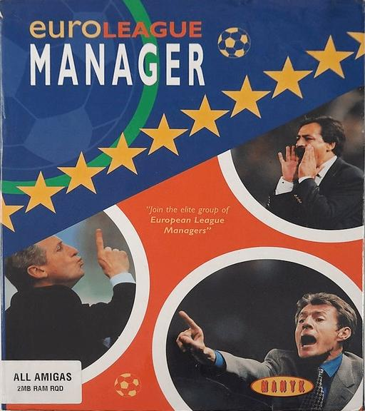 Euro League Manager box art
