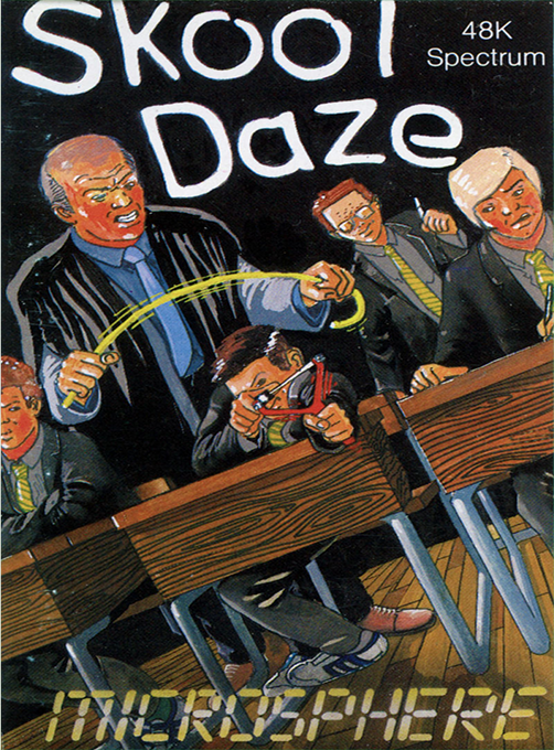 Skool Daze — box-2D (UK)