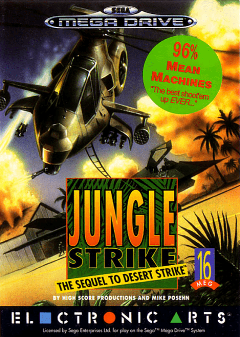 Jungle Strike - The Sequel To Desert Strike — box-2D (EU)