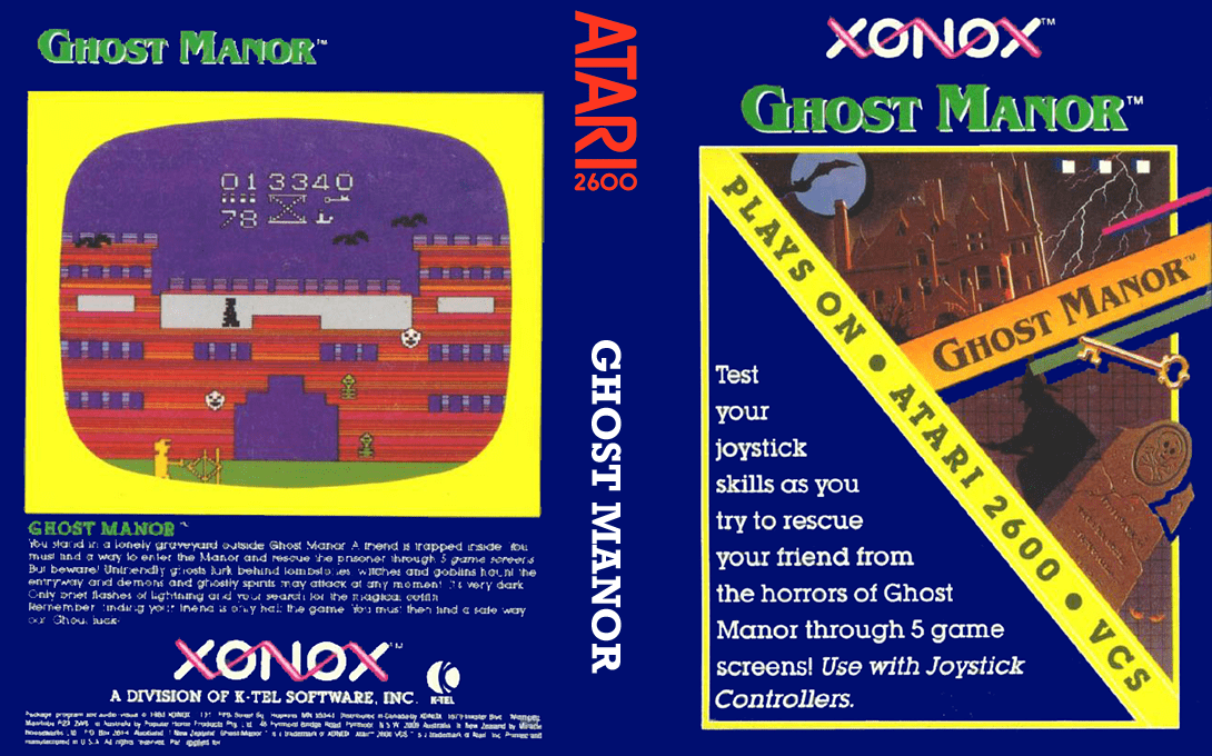 Ghost Manor — box-texture (US)