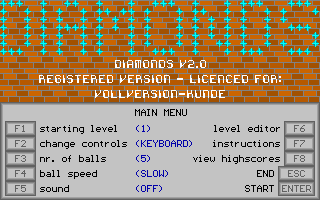 Diamonds box art