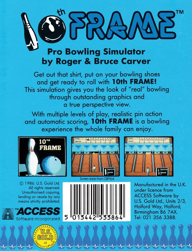 10th Frame — box-2D-back (EU)