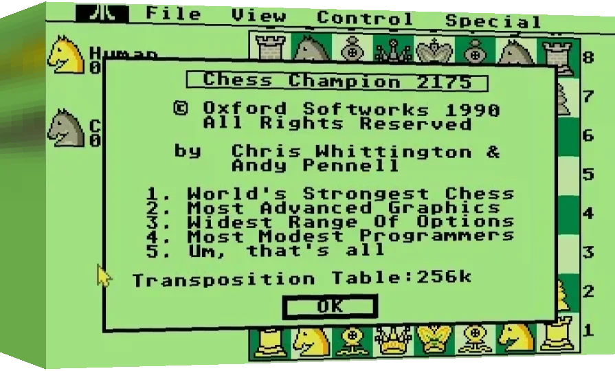 Chess Champion 2175 — box-3D (WOR)