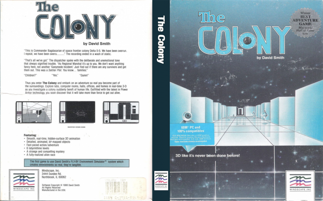Colony, The — box-texture (US)