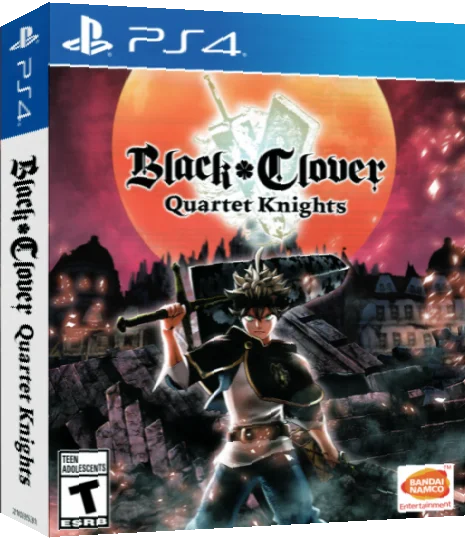 Black Clover - Quartet Knights — box-3D (US)