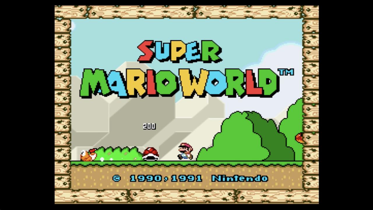 Super Mario World — sstitle (WOR)