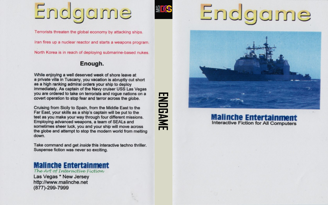Endgame — box-texture (WOR)