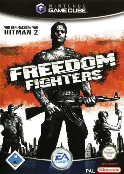 Freedom Fighters — box-2D (DE)