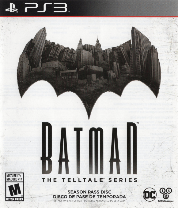 Batman - The Telltale Series box art