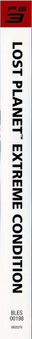 Lost Planet - Extreme Condition — box-2D-side (EU)