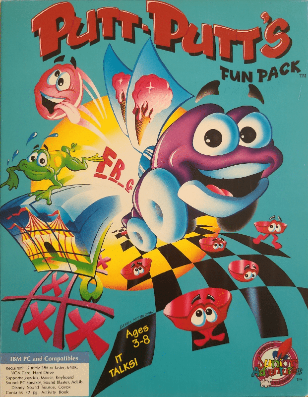 Putt-putt's Fun Pack box art