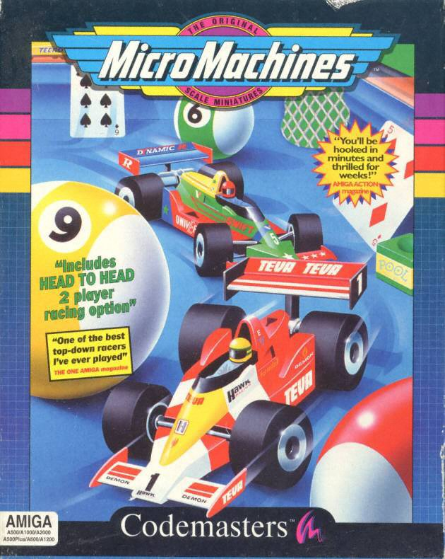 Micro Machines box art