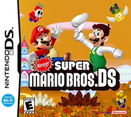 Newer Super Mario Bros DS box art