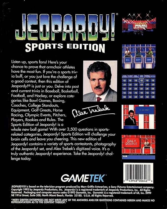 Jeopardy! Sports Edition — box-2D-back (US)