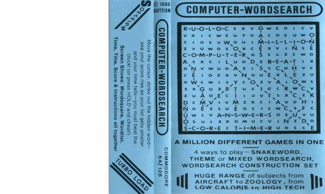 Computer-Wordsearch — box-texture (US)
