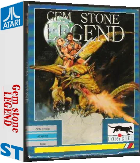 Gem Stone Legend — box-3D (EU)