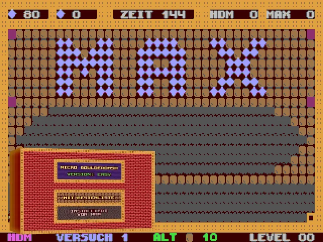 Micro Boulderdash Easy — mixrbv2 (WOR)