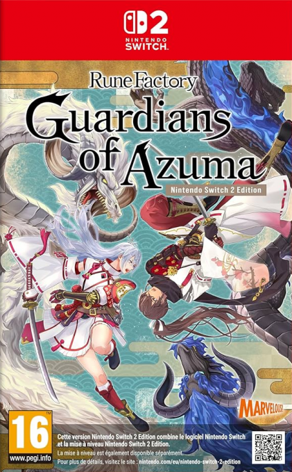 Rune Factory - Guardians of Azuma box art
