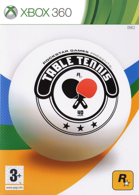 Rockstar Games Presents Table Tennis box art