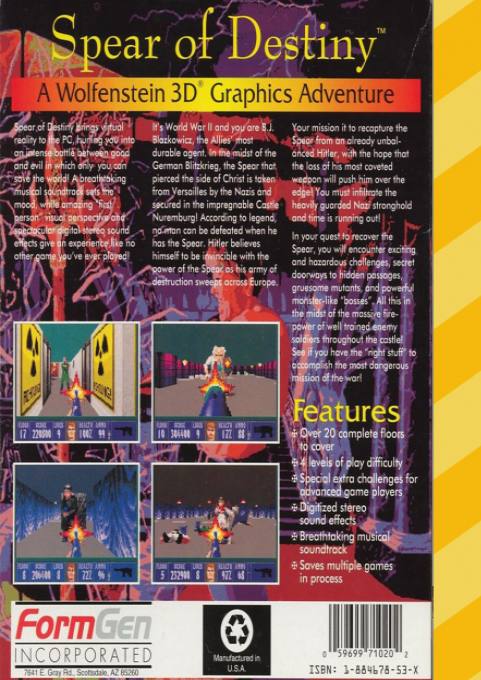 Spear Of Destiny — box-2D-back (CUS)