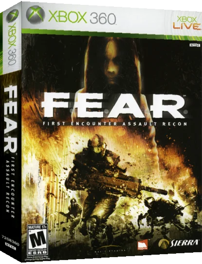 F.E.A.R. - First Encounter Assault Recon — box-3D (US)