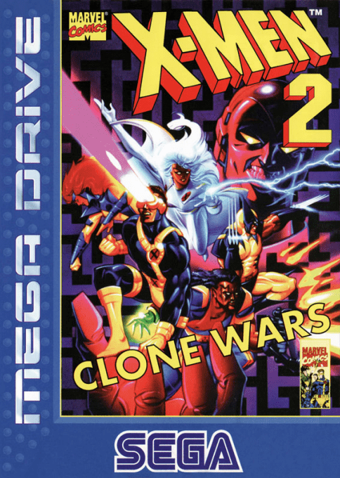 X-men 2 - Clone Wars — box-2D (EU)