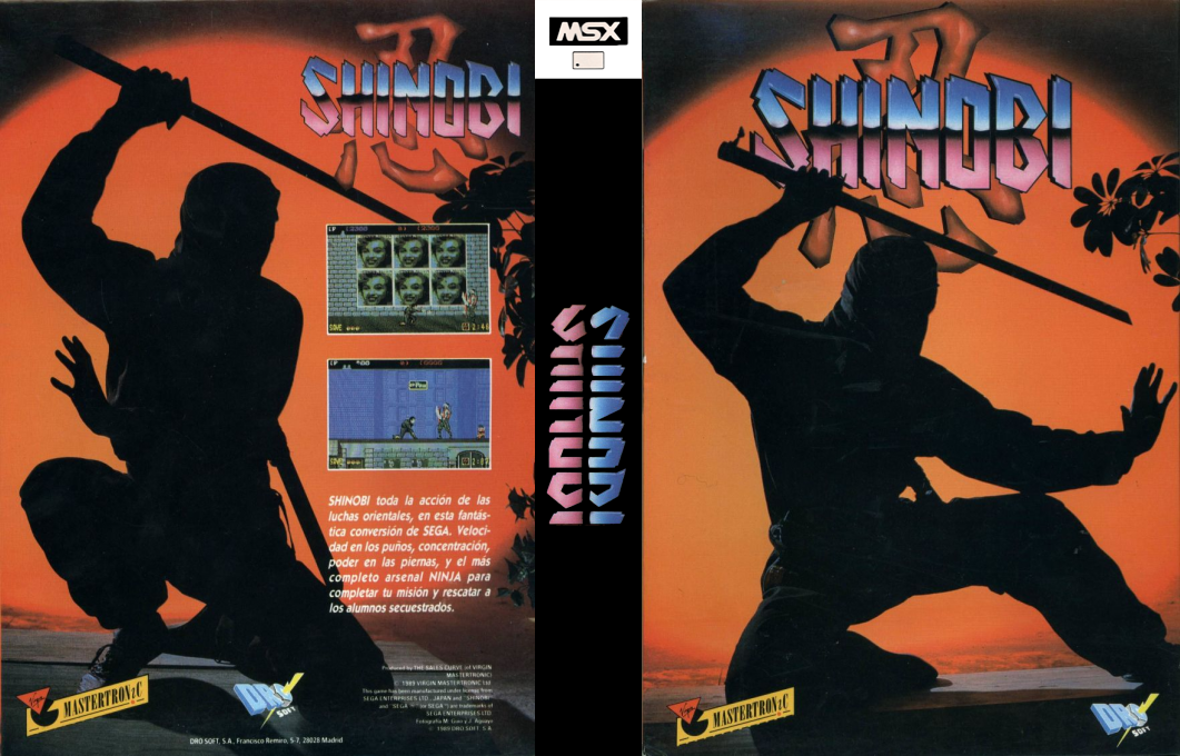 Shinobi — box-texture (EU)