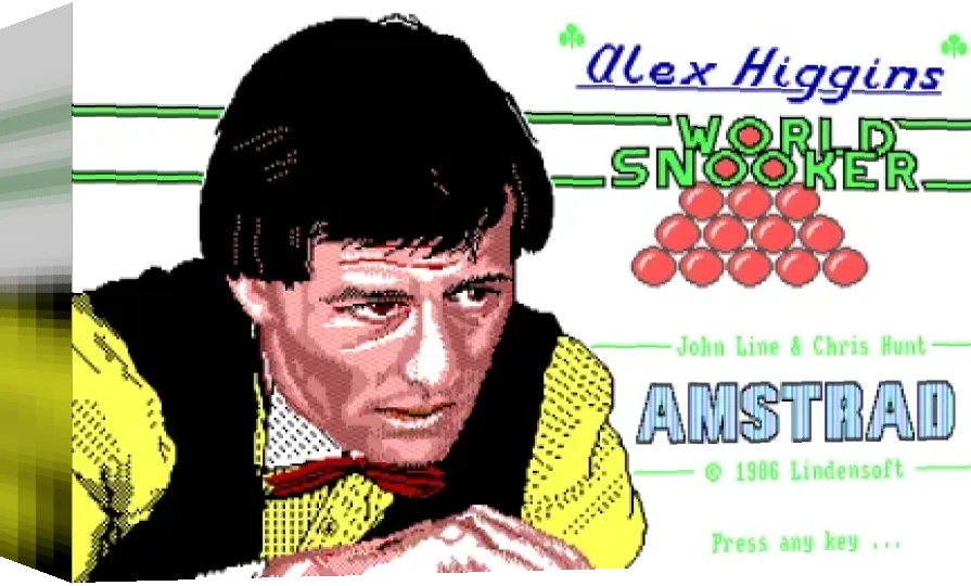 Alex Higgins' World Snooker — box-3D (WOR)