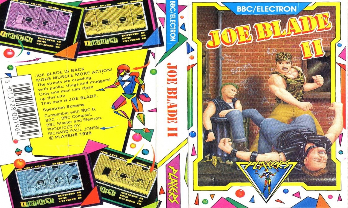 Joe Blade 2 — box-texture (EU)