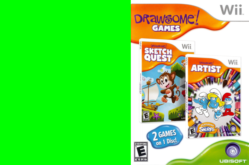 Drawsome! Artist & Drawsome! Sketch Quest — box-texture (US)