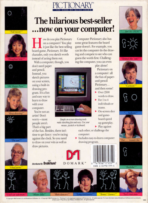 Pictionary — box-2D-back (US)