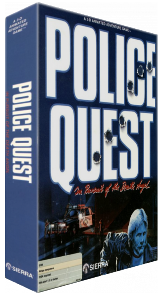 Police Quest - In Pursuit of the Death Angel — box-3D (US)