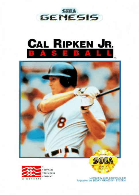 Cal Ripken Jr. Baseball box art