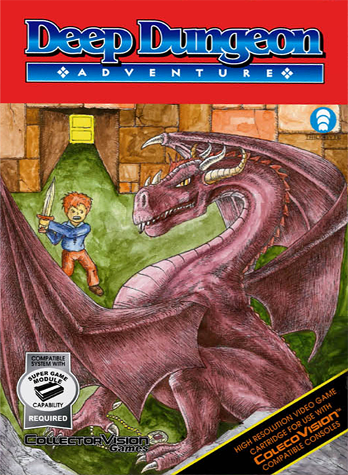 Deep Dungeon Adventure — box-2D (US)
