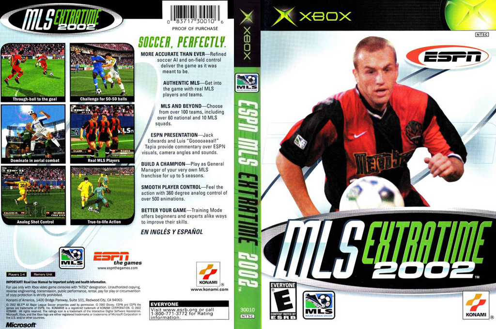 ESPN MLS ExtraTime 2002 — box-texture (US)
