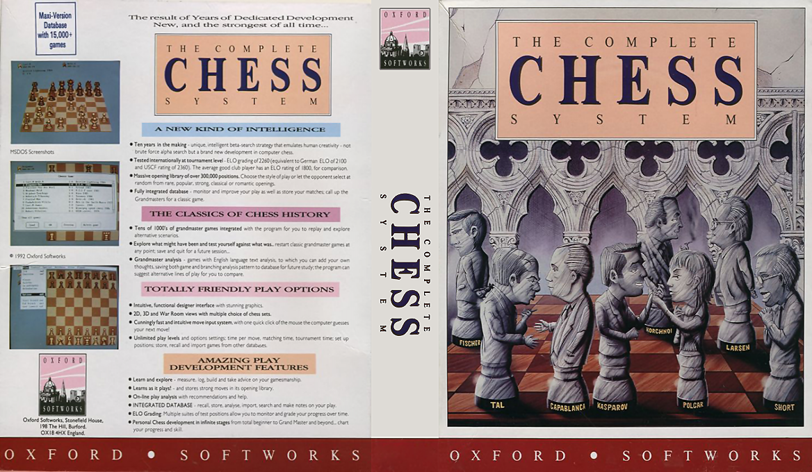 Complete Chess System, The — box-texture (EU)