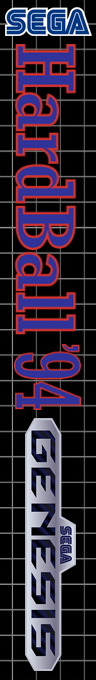 Hardball '94 — box-2D-side (SS)