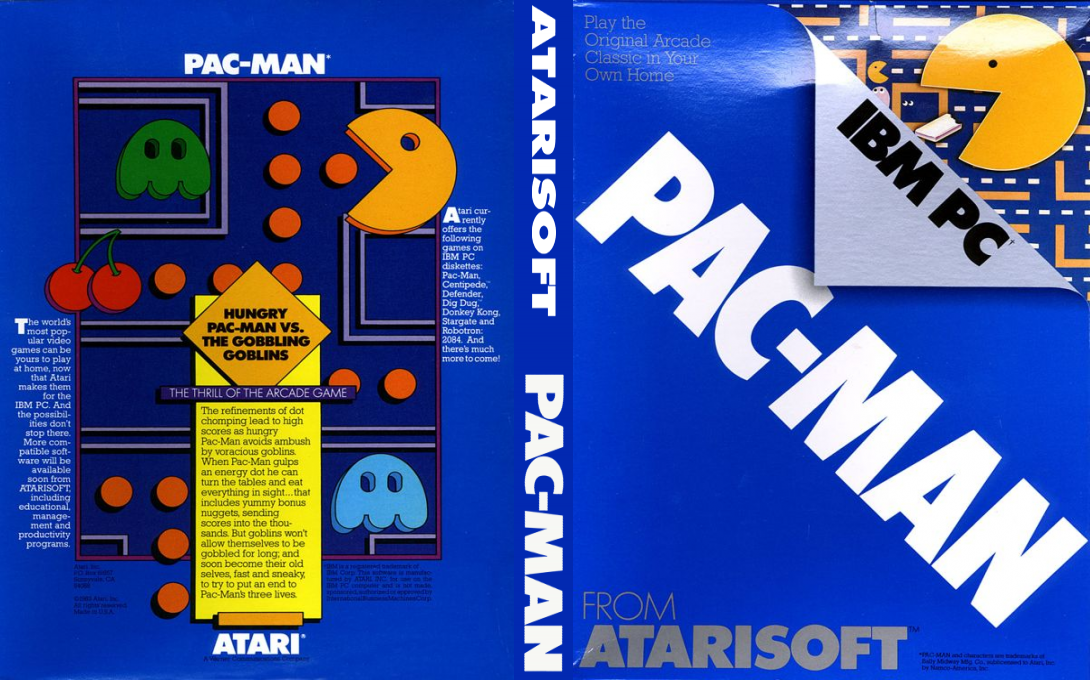Pac-Man — box-texture (US)