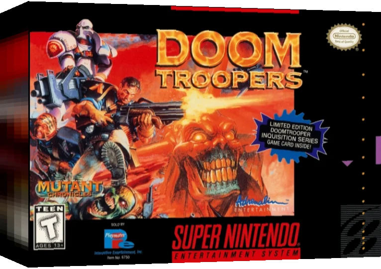 Doom Troopers — box-3D (US)
