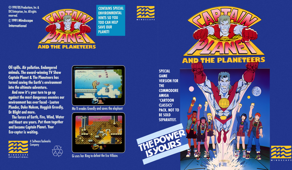 Captain Planet and the Planeteers — box-texture (EU)