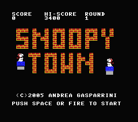 Snoopy Town — sstitle (WOR)
