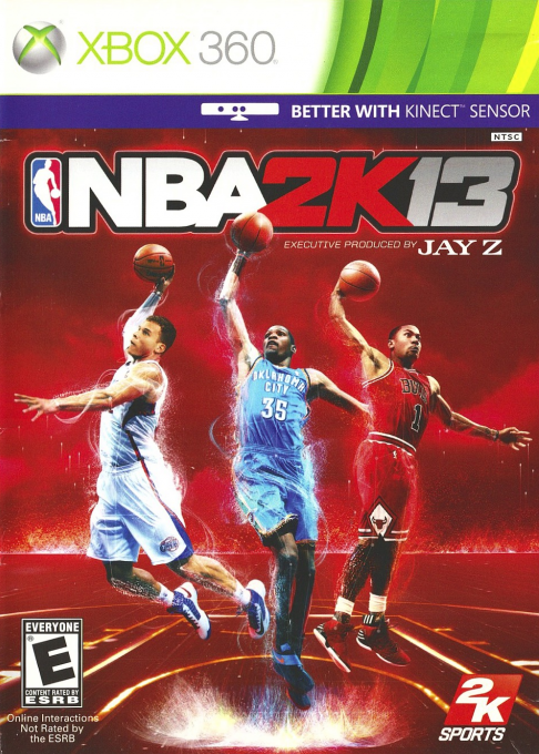NBA 2K13 box art
